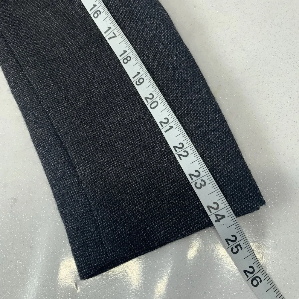Tommy Hilfiger Sport Coat Blazer Black Tweed 40 R Wool  2 Button Business  Work